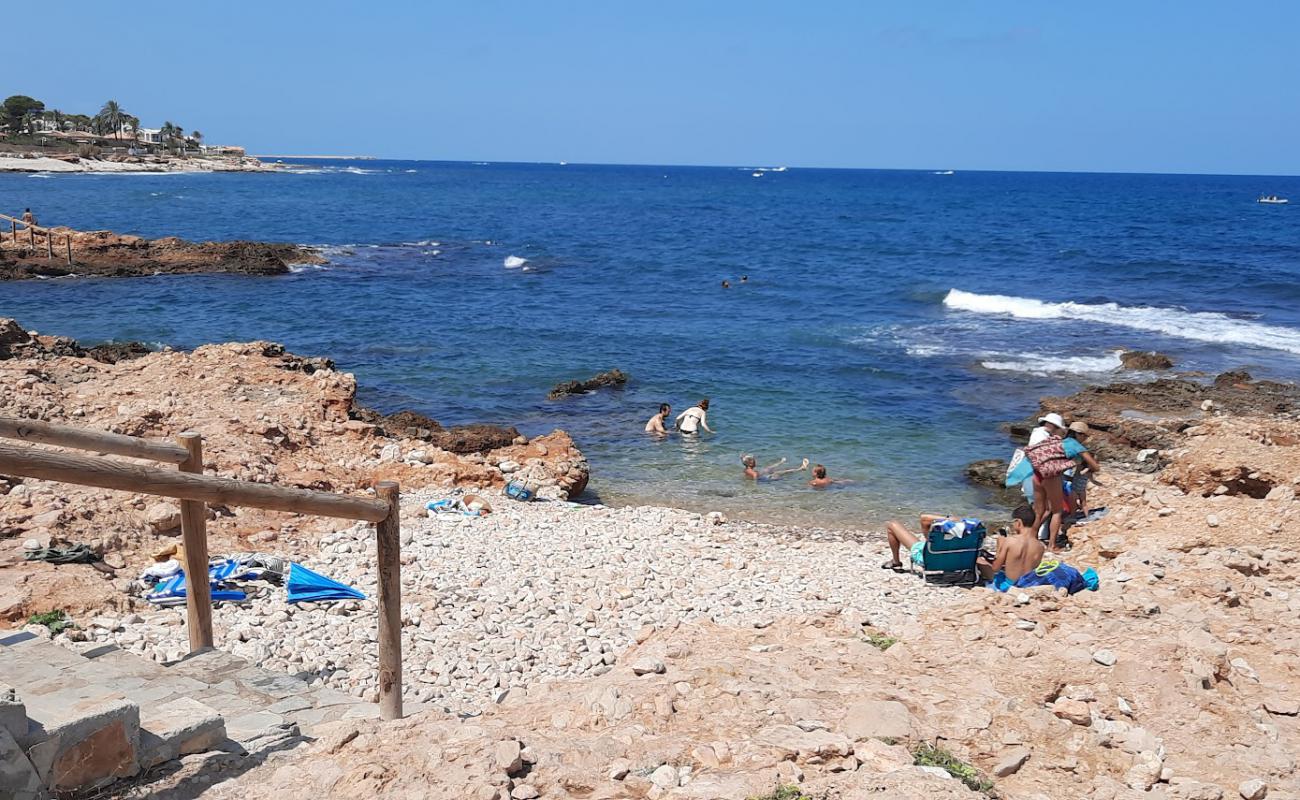 Photo de Playa Las Rotas avec roches de surface