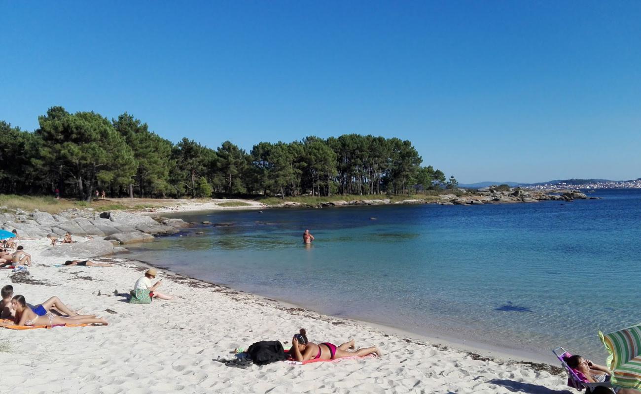 Photo de Praia da Cruz avec sable lumineux de surface