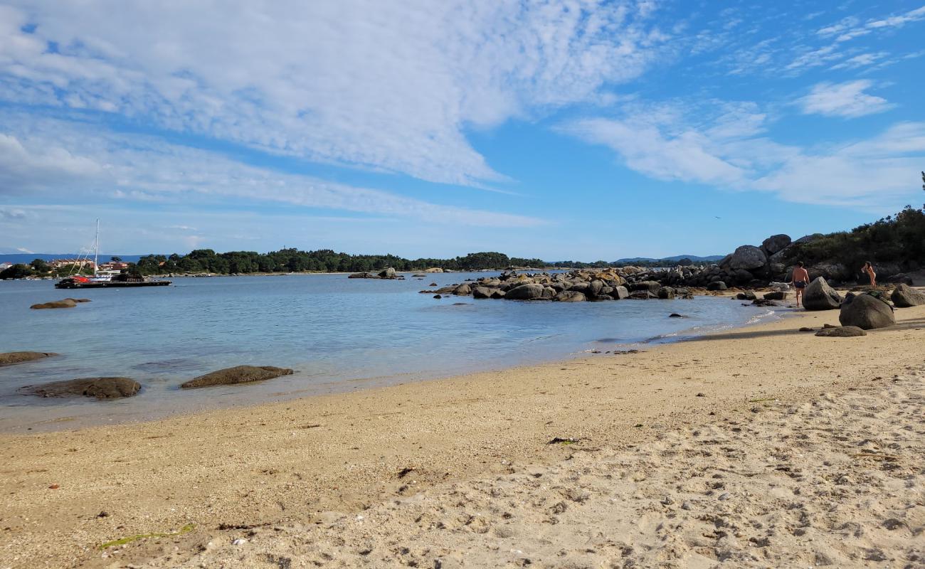 Photo de Playa Con Retellado avec sable lumineux de surface