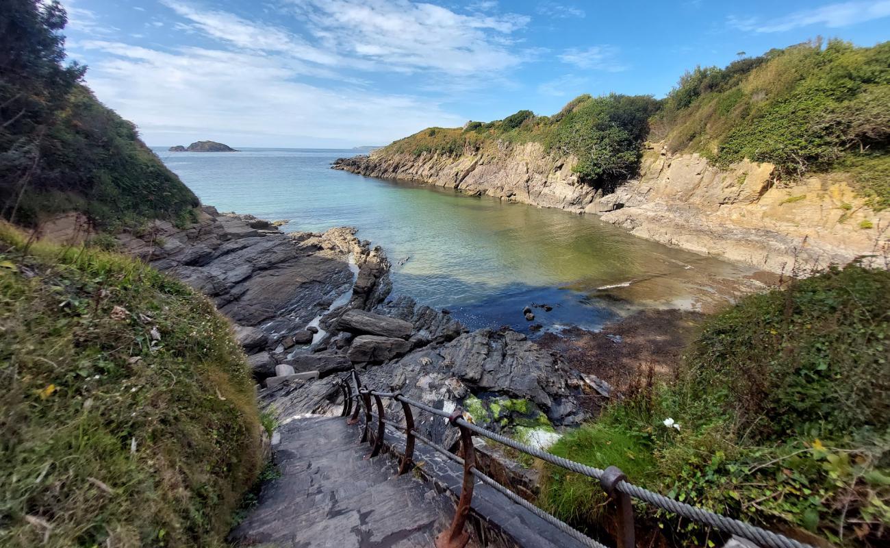 Photo de Praia de Dexo avec roches de surface