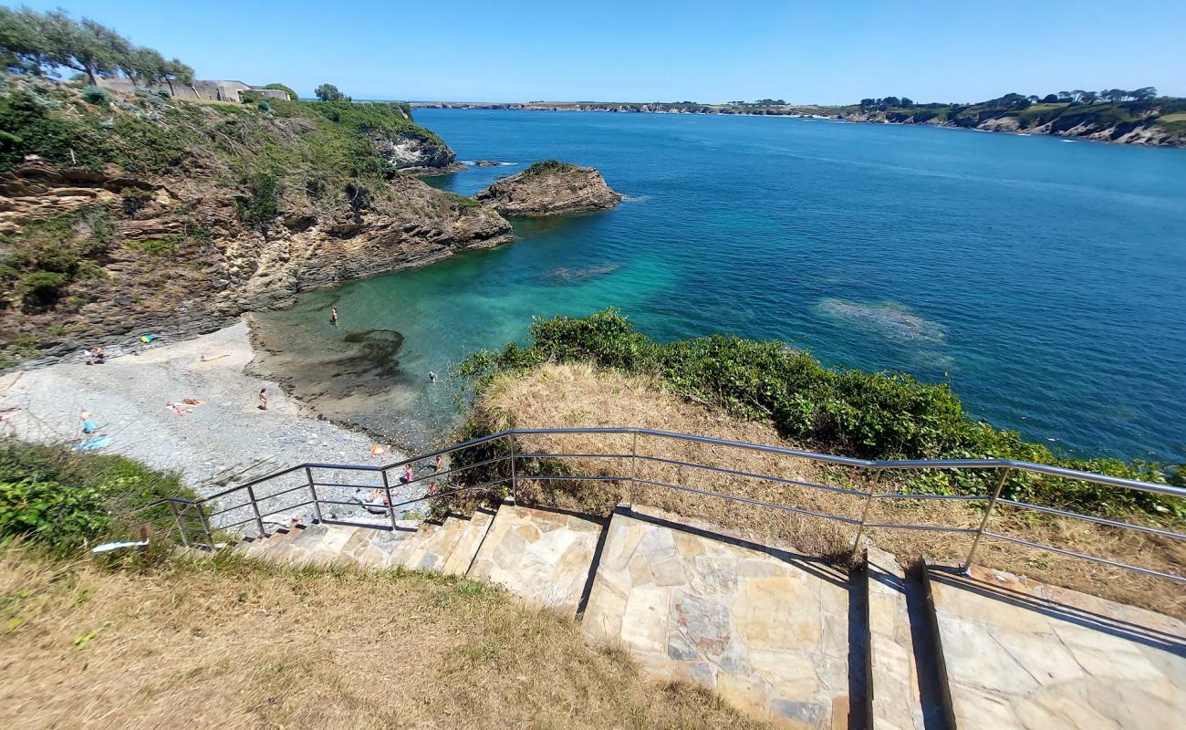 Photo de Playa del Cargadero avec terrain rocheux de surface