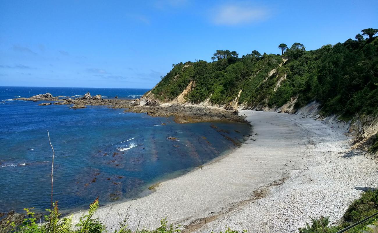 Photo de Playa de Castello avec galets gris de surface