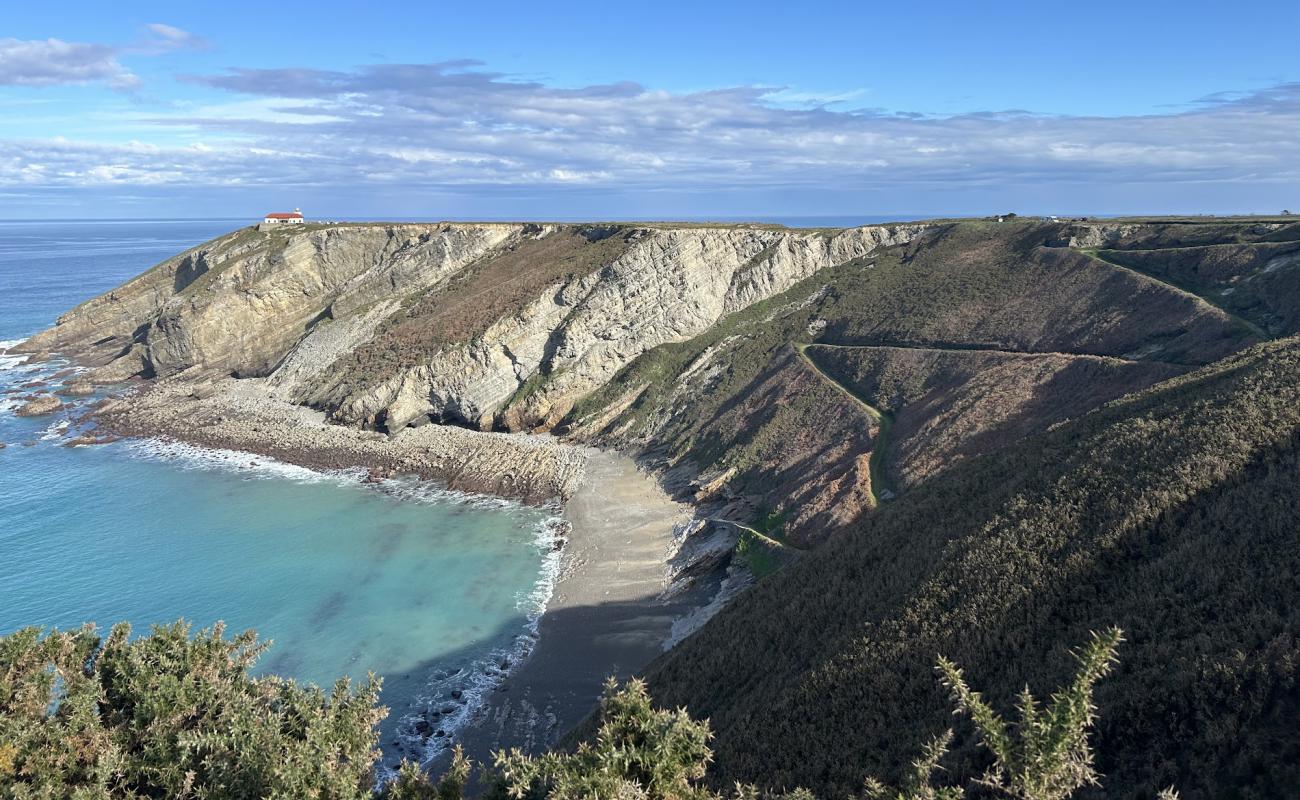 Photo de Playa de Penadoria avec galets gris de surface
