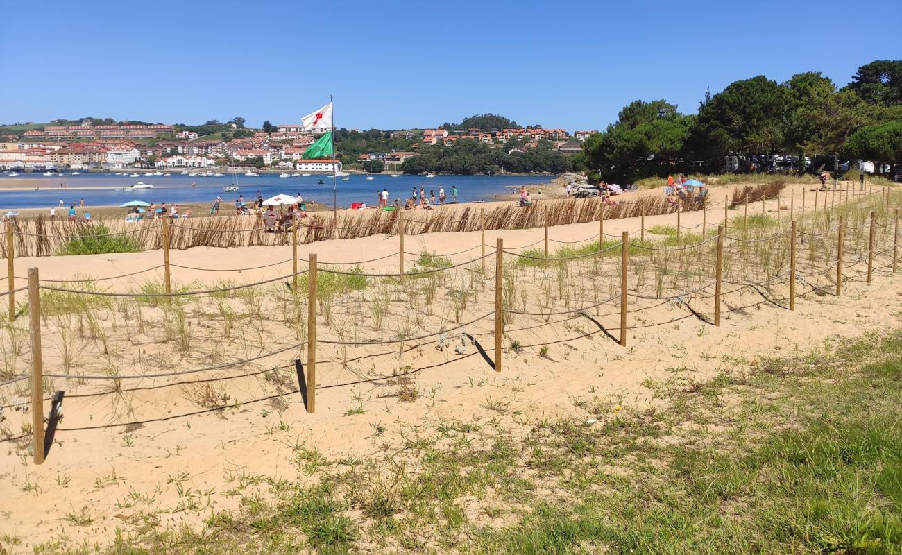 Photo de Playa del Puntal avec sable beige de surface