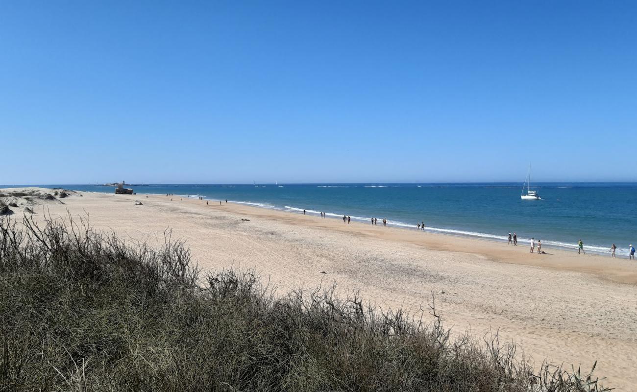 Photo de Playa del Castillo avec sable lumineux de surface