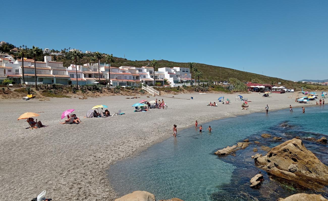 Photo de Playa de Tubalita avec caillou fin gris de surface