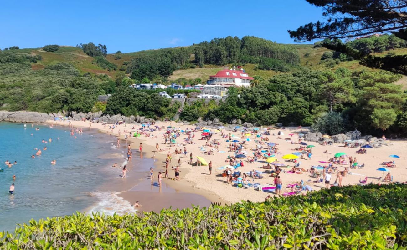 Photo de Playa de La Arena avec sable beige de surface
