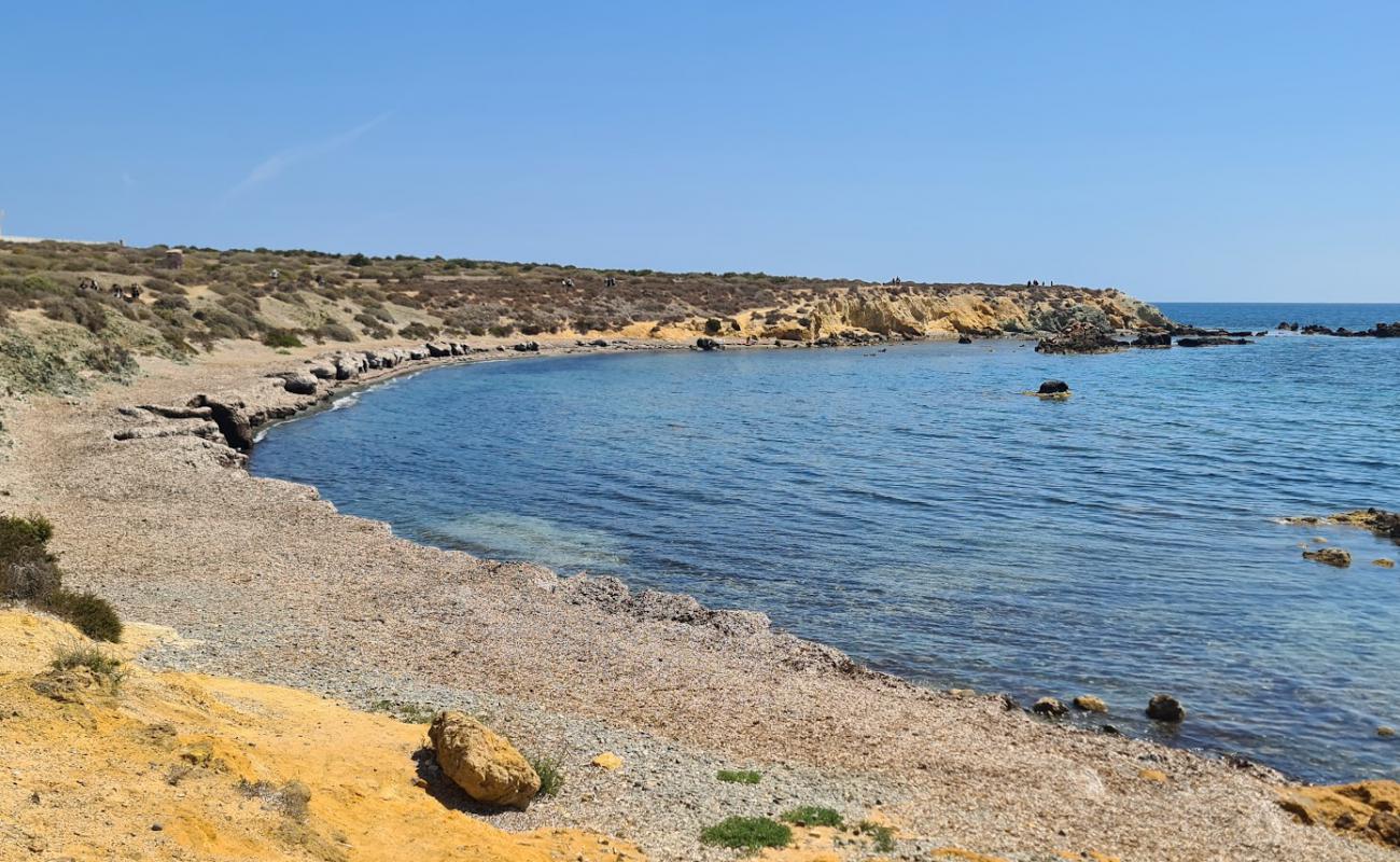 Photo de Playa de la Faroleta avec roches de surface