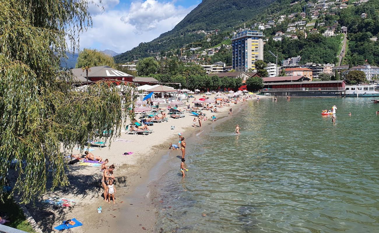 Photo de Brougierpark Beach avec herbe de surface