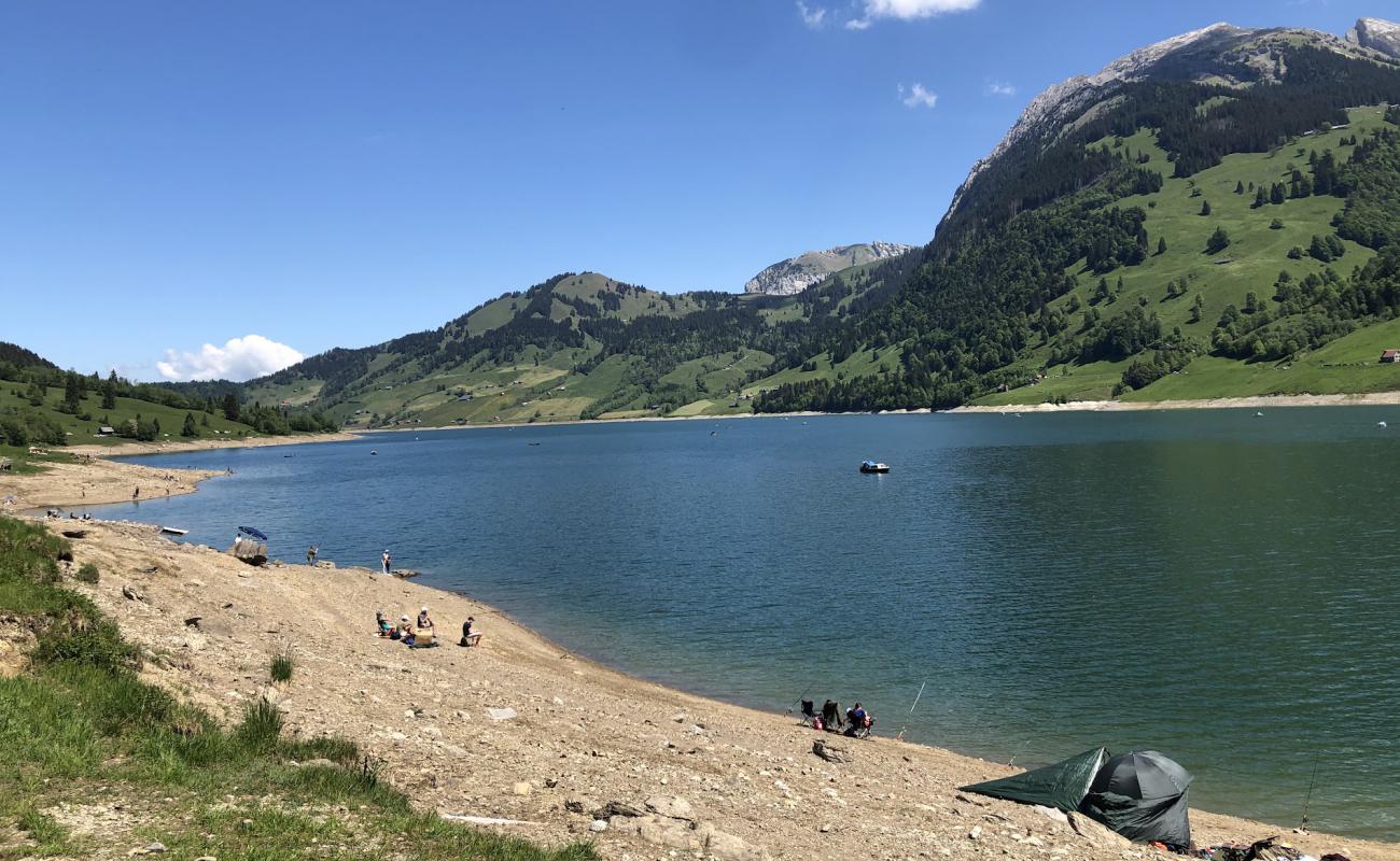 Photo de Wagitalersee Beach avec sable beige & galets de surface