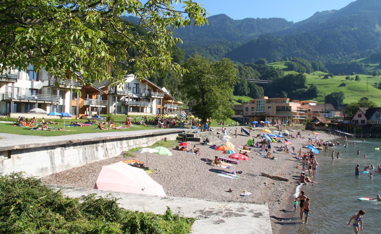 Photo de Badestrand Unterterzen avec herbe de surface