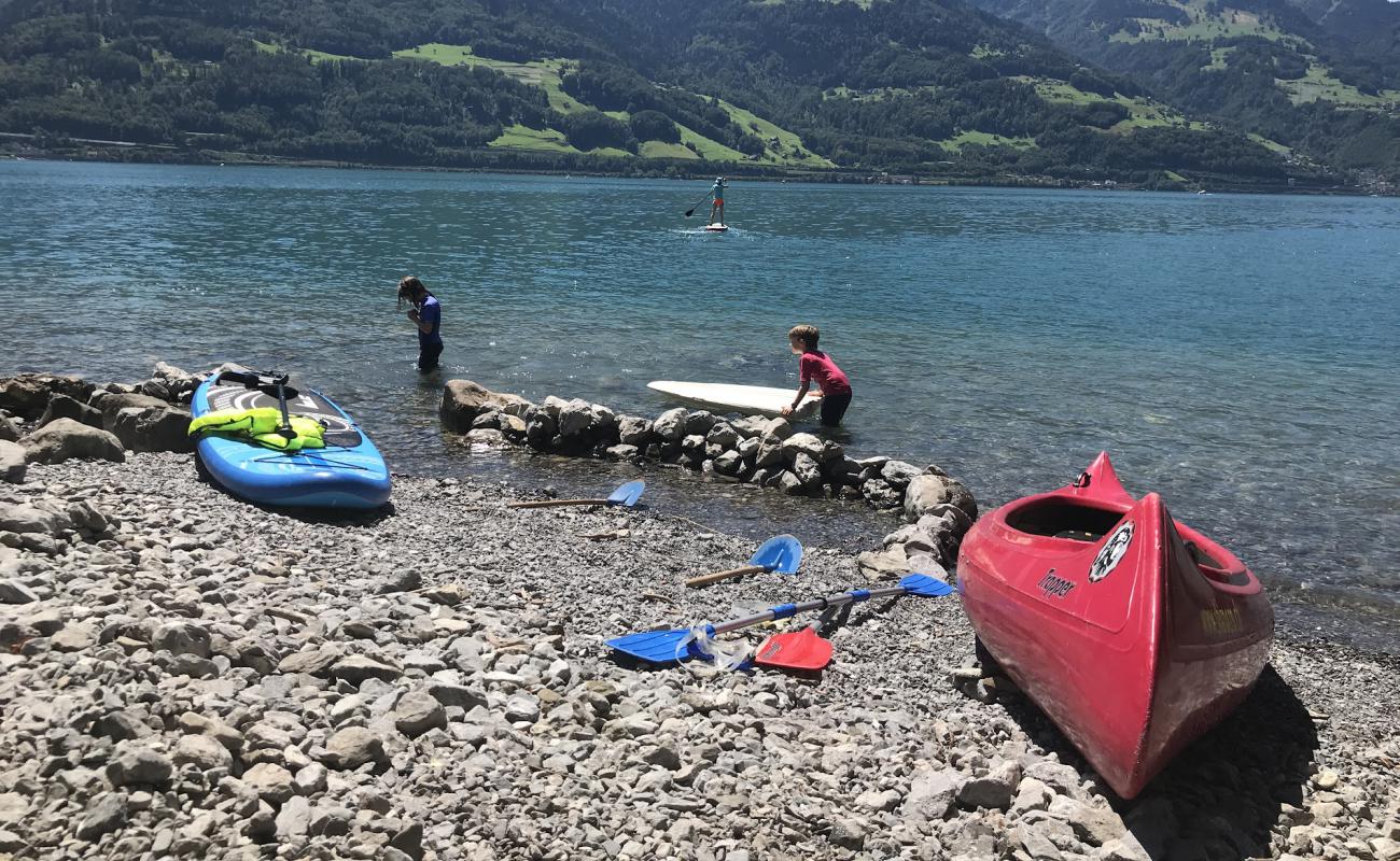 Photo de Badestrand Bunten avec terrain rocheux de surface