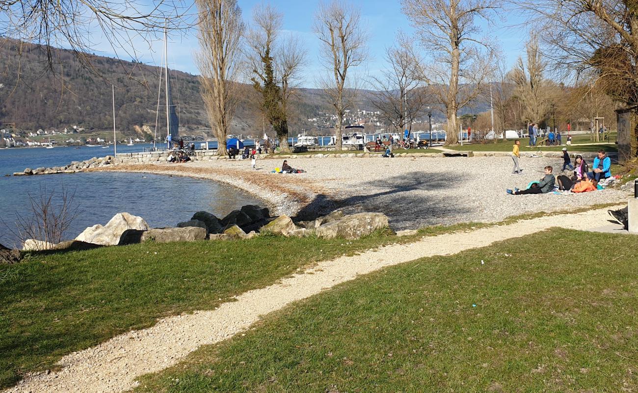 Photo de Badestrand Ipsach avec caillou fin gris de surface