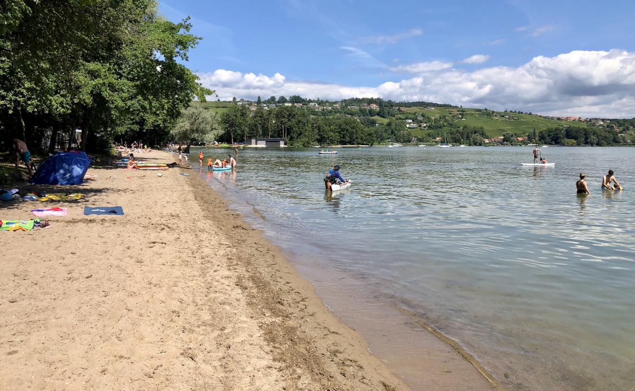 Photo de Plage Salavaux avec sable beige de surface