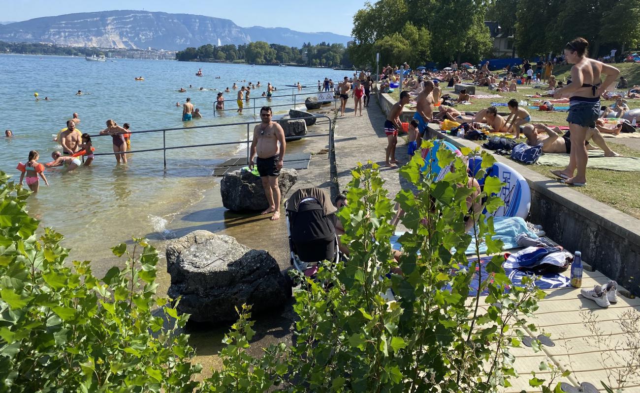 Photo de Plage du Reposoir avec béton de surface