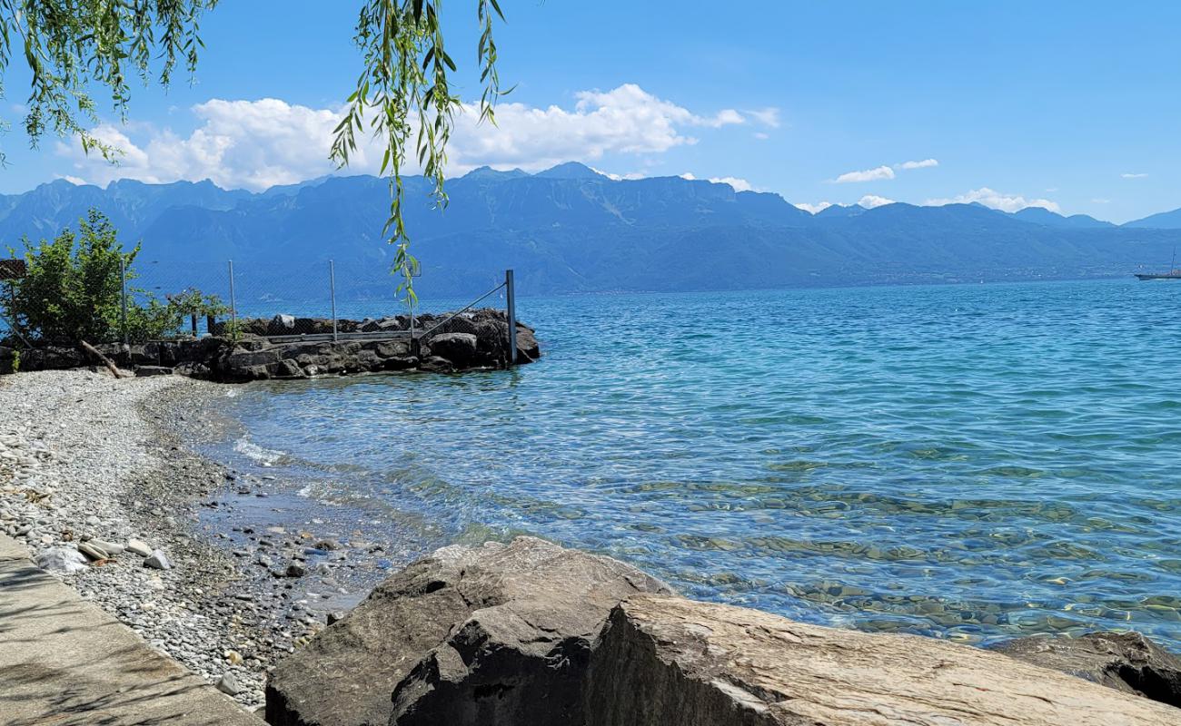 Photo de Plage de Villette avec caillou gris de surface