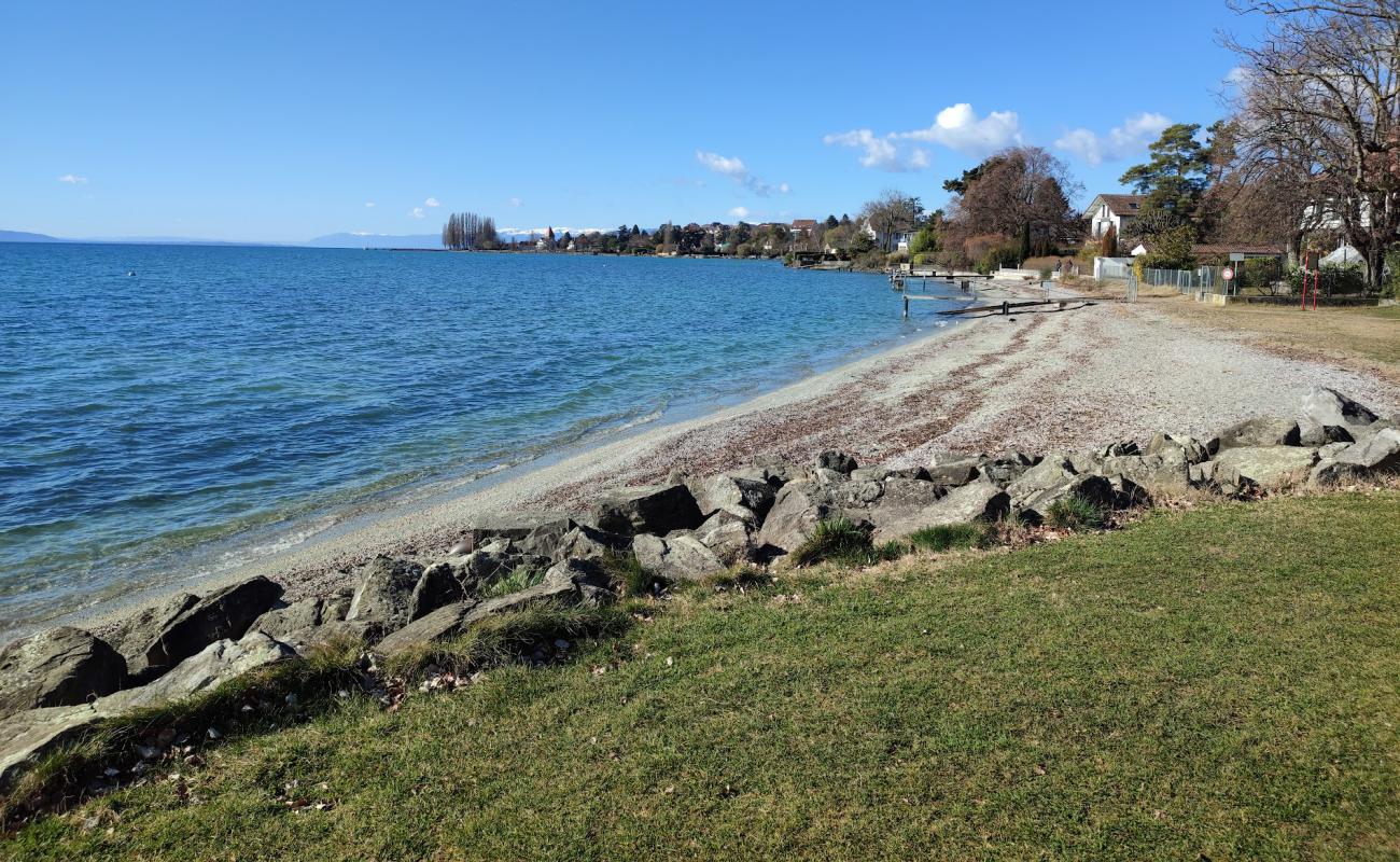 Photo de Plage du Pelican avec caillou fin gris de surface