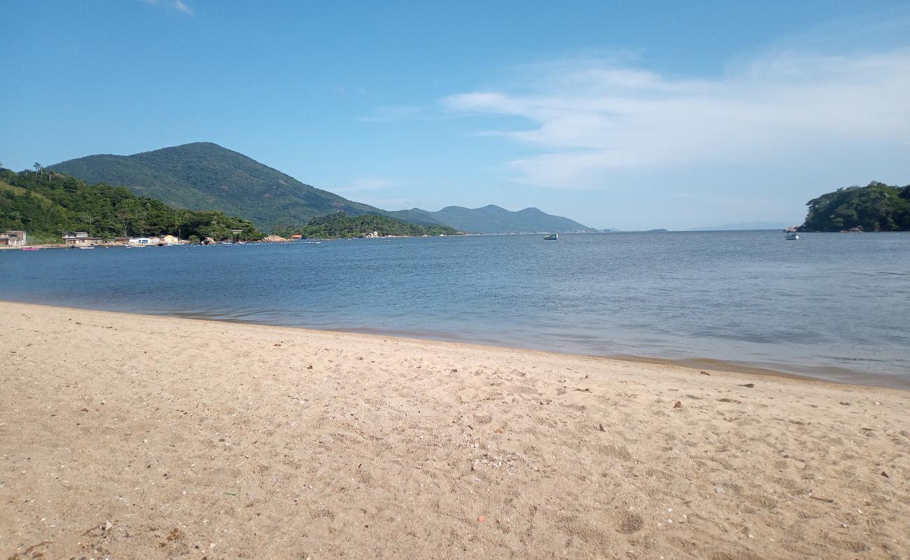 Photo de Plage de Tapera avec sable beige de surface
