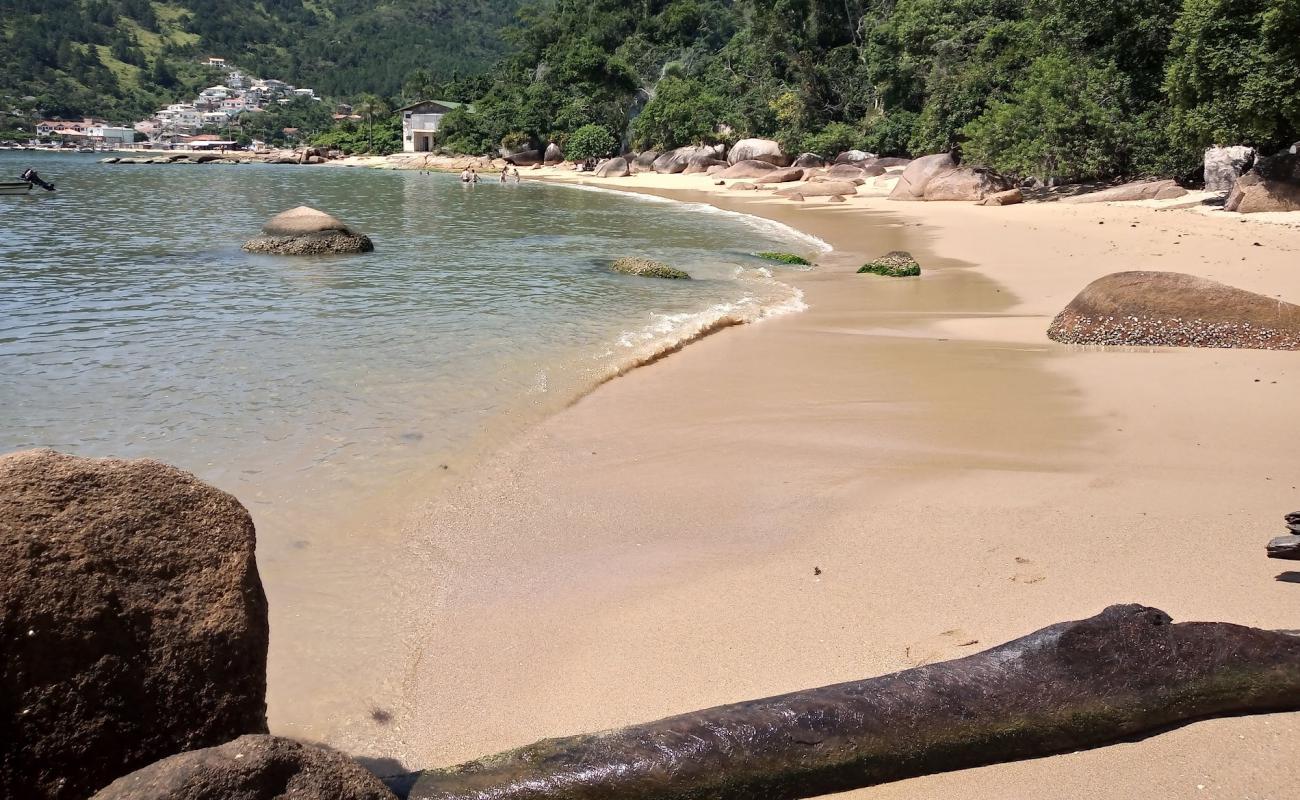 Photo de Praia Joao De Campo avec sable beige de surface