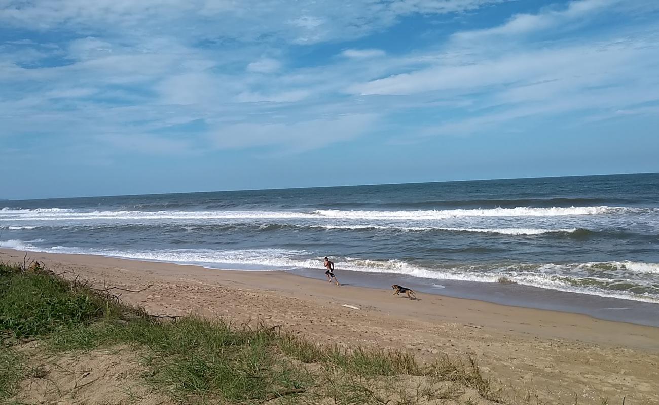 Photo de Plage de la Péninsule avec sable beige de surface