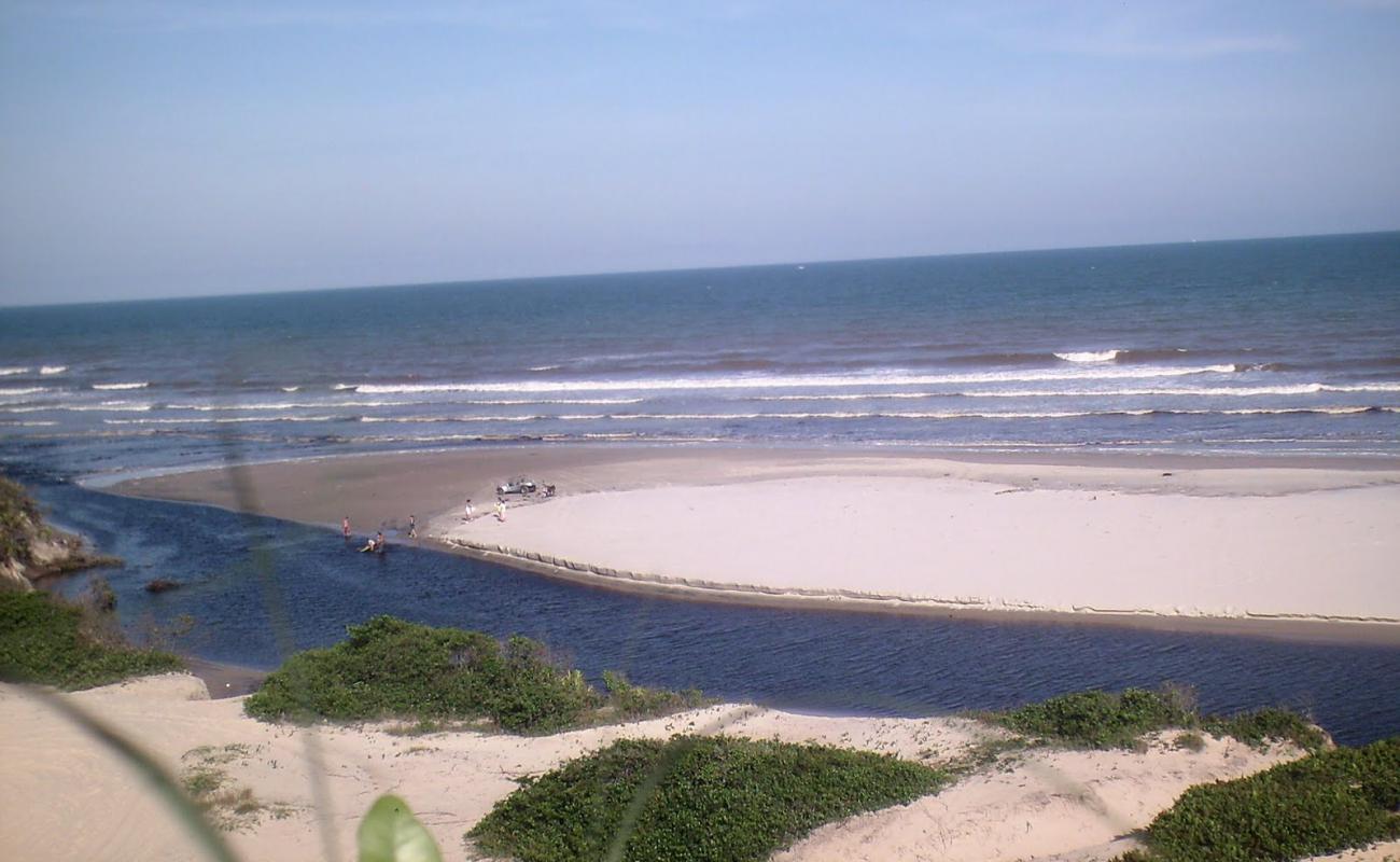 Photo de Plage de Long Island North Head avec sable beige fin de surface
