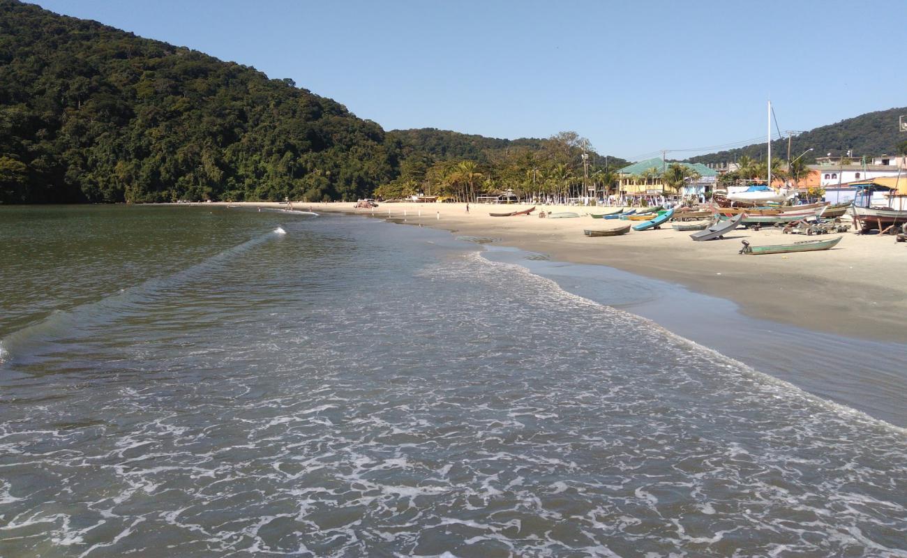 Photo de Plage de Pereque avec sable lumineux de surface