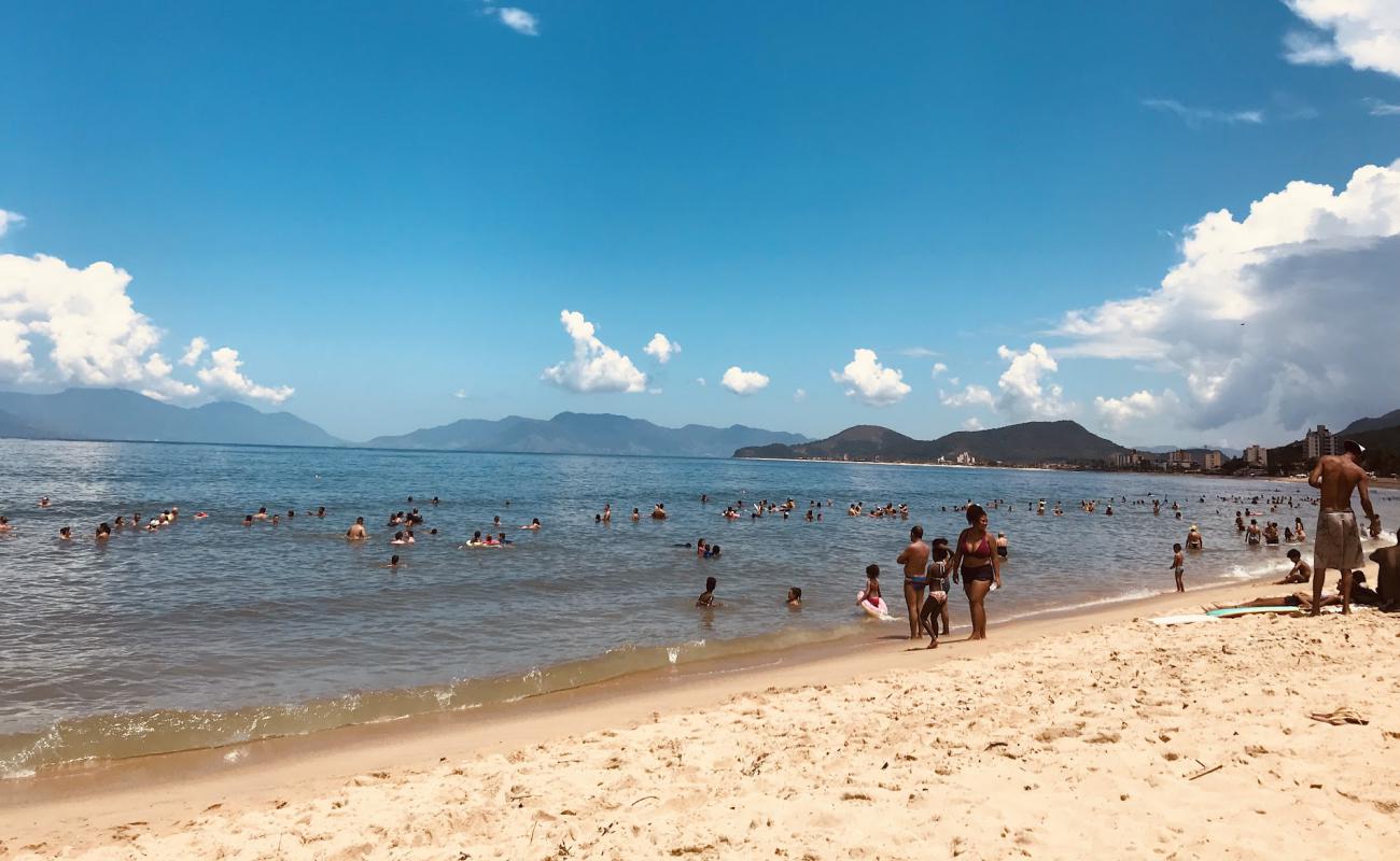 Photo de Plage de Cocanha avec sable fin et lumineux de surface