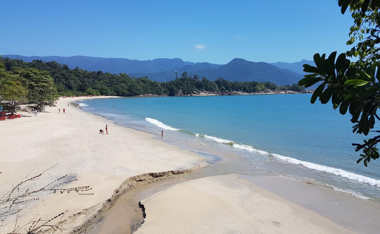Photo de Praia da Cacandoca avec sable beige de surface