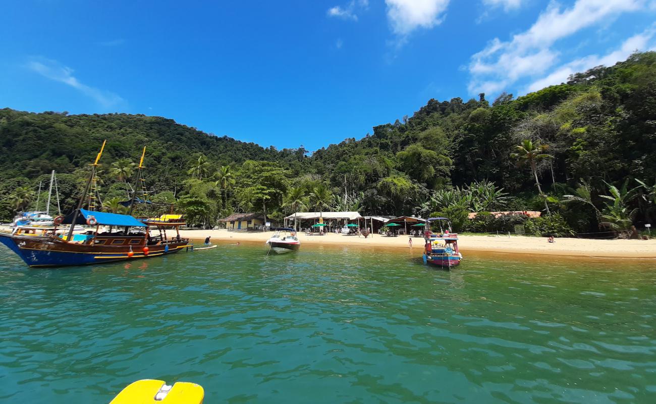 Photo de Plage d'Engenho avec sable beige fin de surface