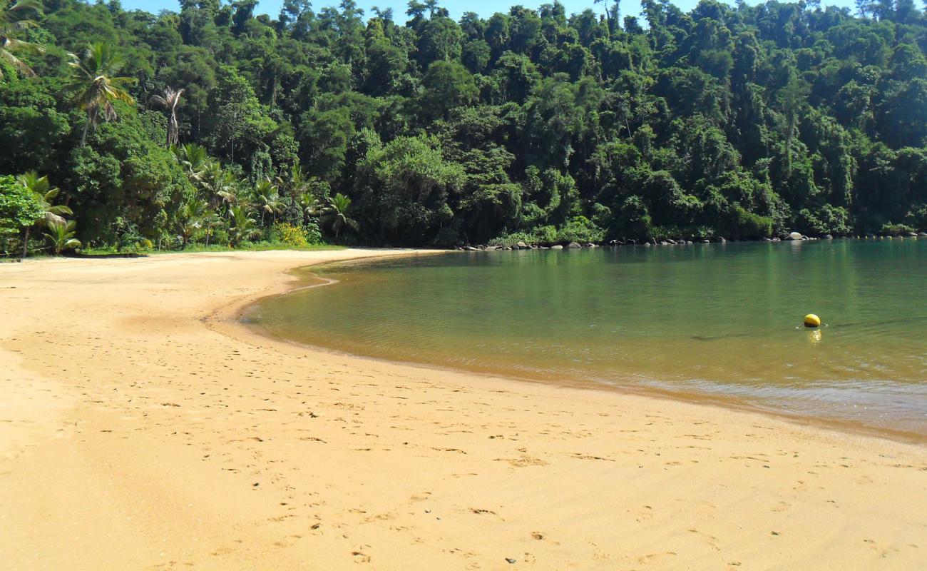 Photo de Plage de Jurumirim avec sable lumineux de surface