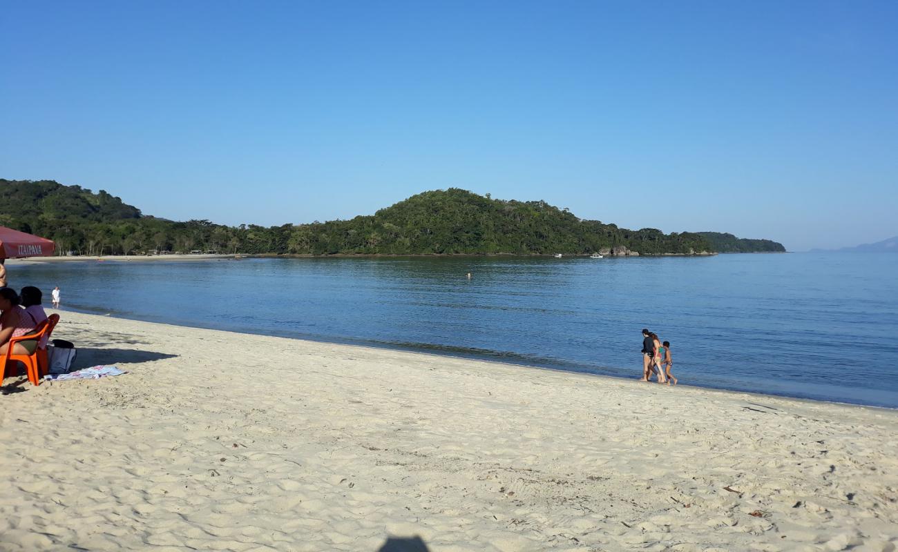 Photo de Plage de Sao Goncalo avec sable fin et lumineux de surface