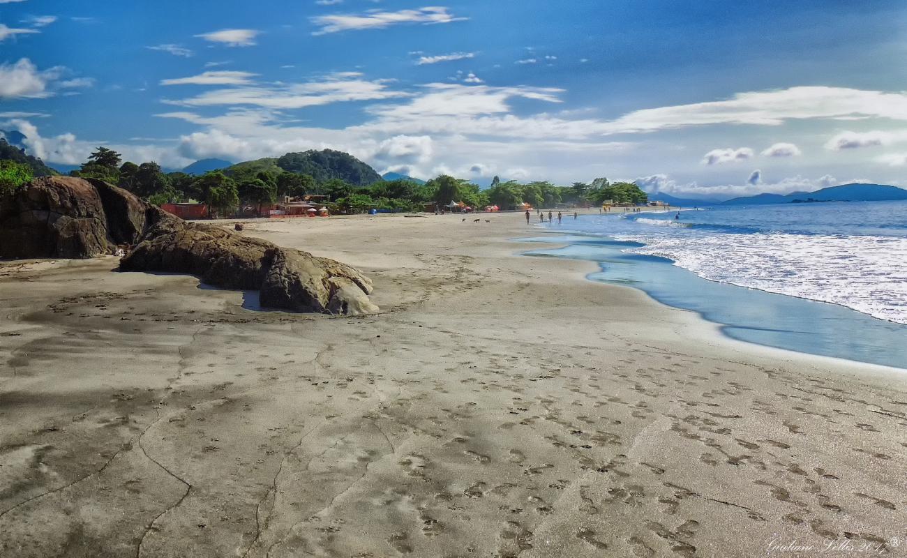 Photo de Plage de Sossego avec sable beige fin de surface
