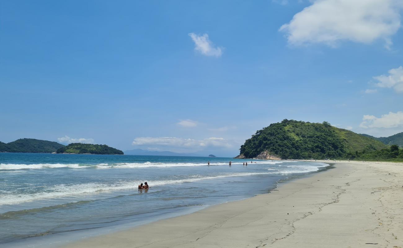 Photo de Plage de Coqueiro avec sable beige de surface