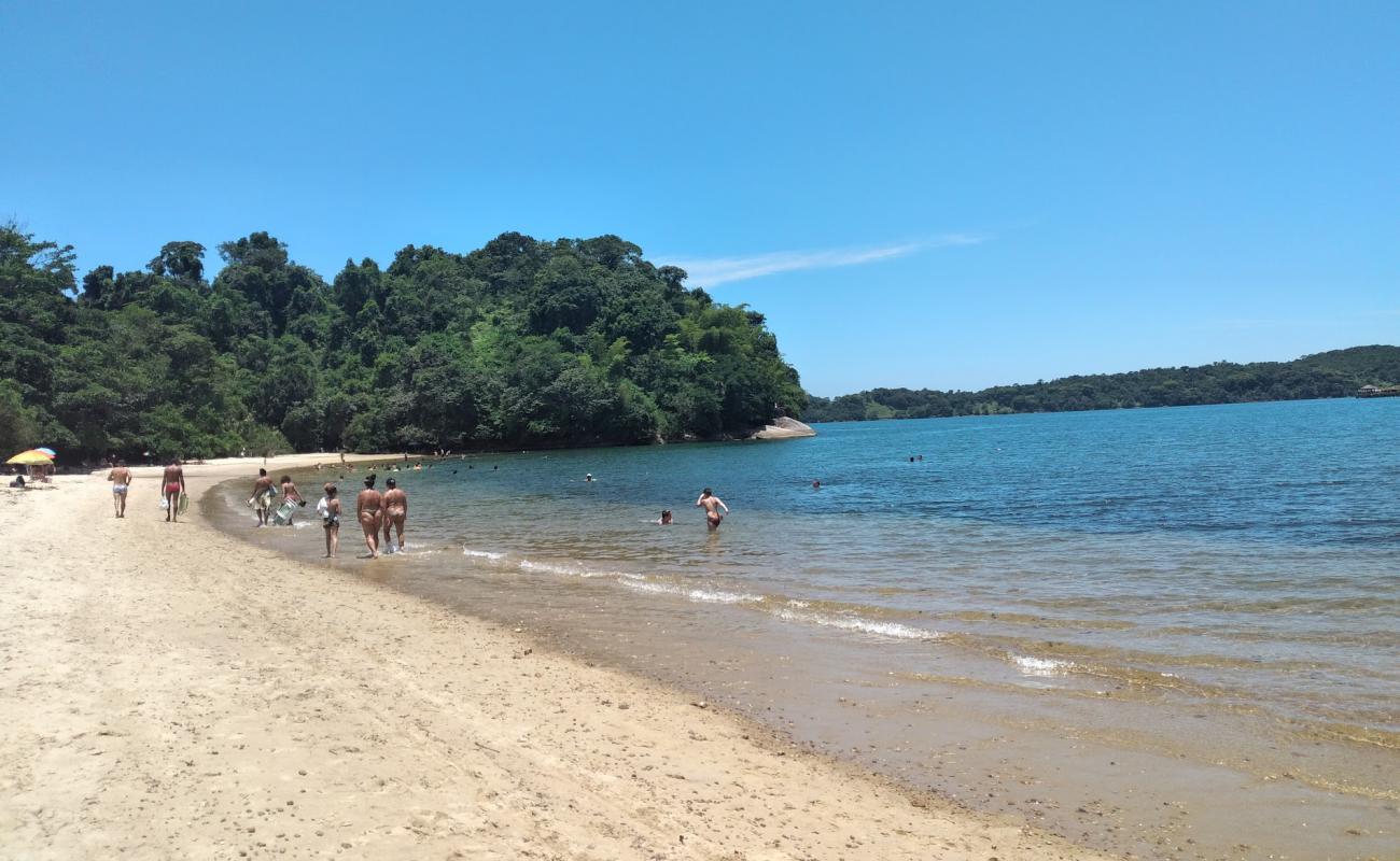 Photo de Plage Vermelha avec sable beige de surface