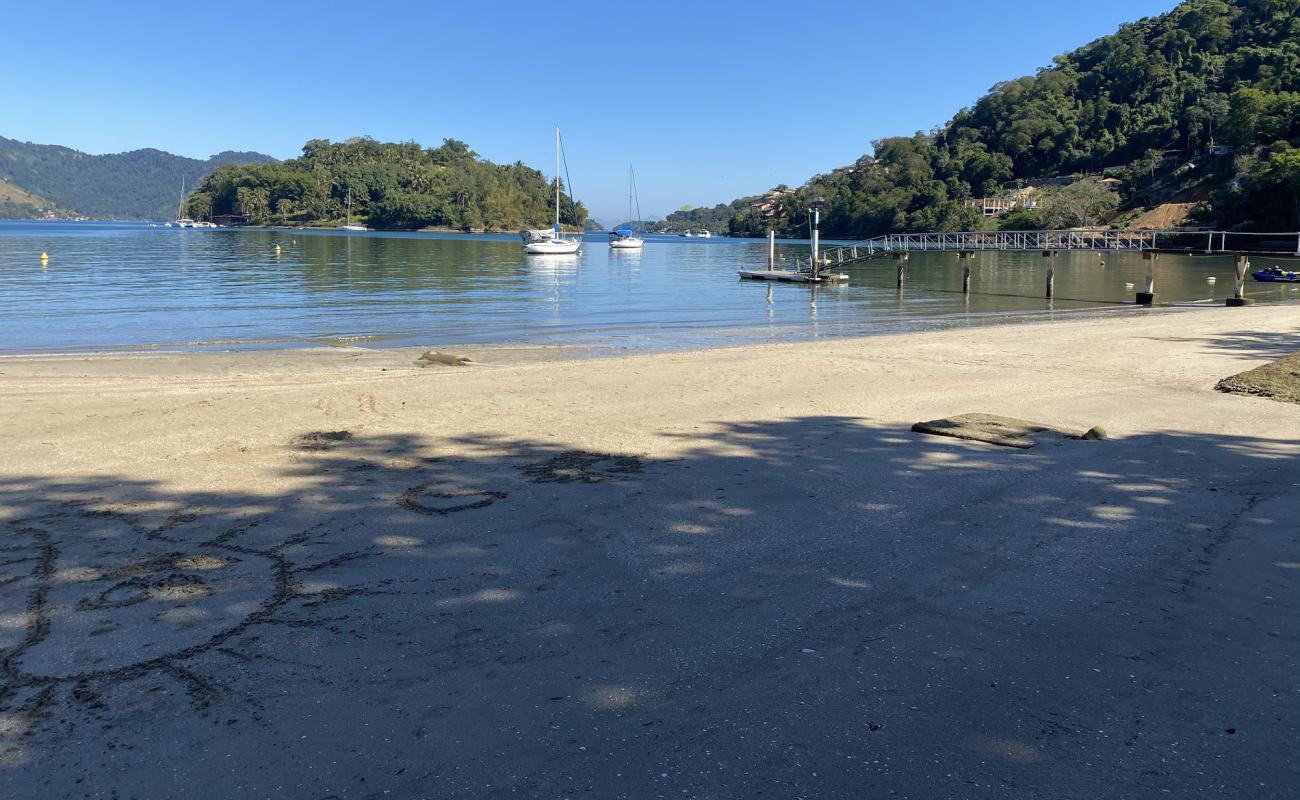 Photo de Plage de Moleque avec sable beige de surface