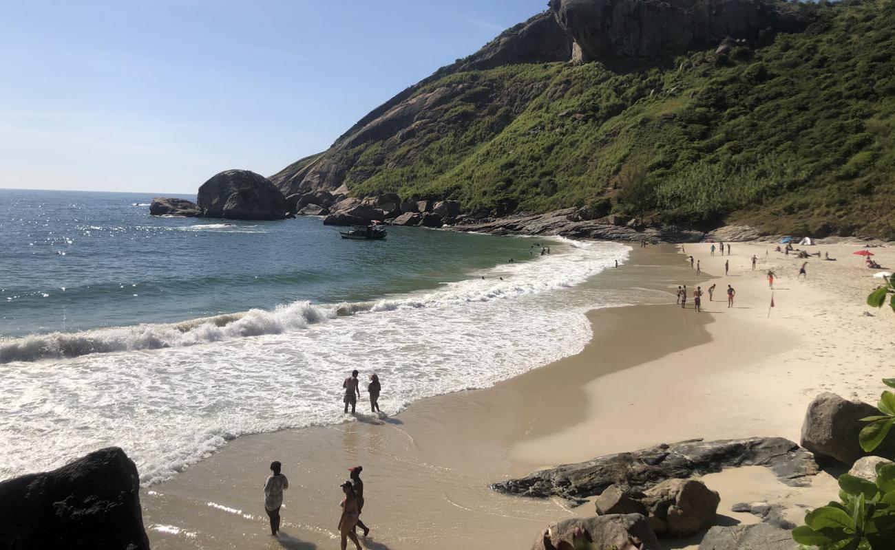 Photo de Plage Perigoso avec sable beige de surface