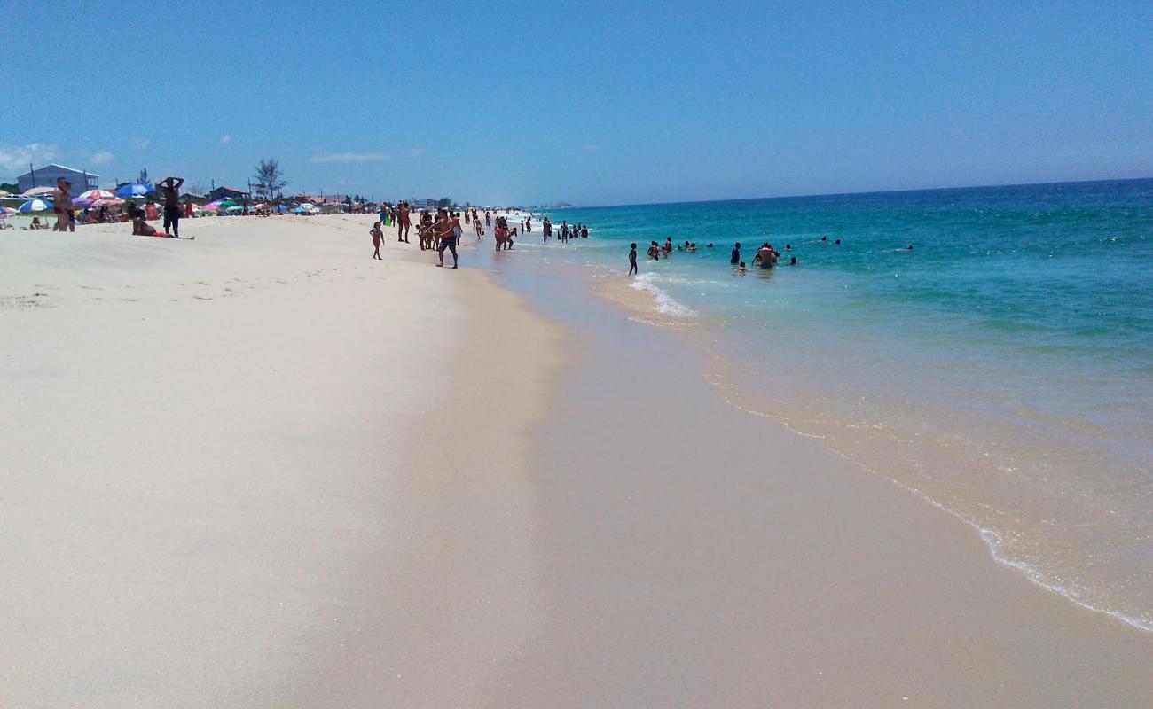 Photo de Praia de Barra Nova avec sable lumineux de surface