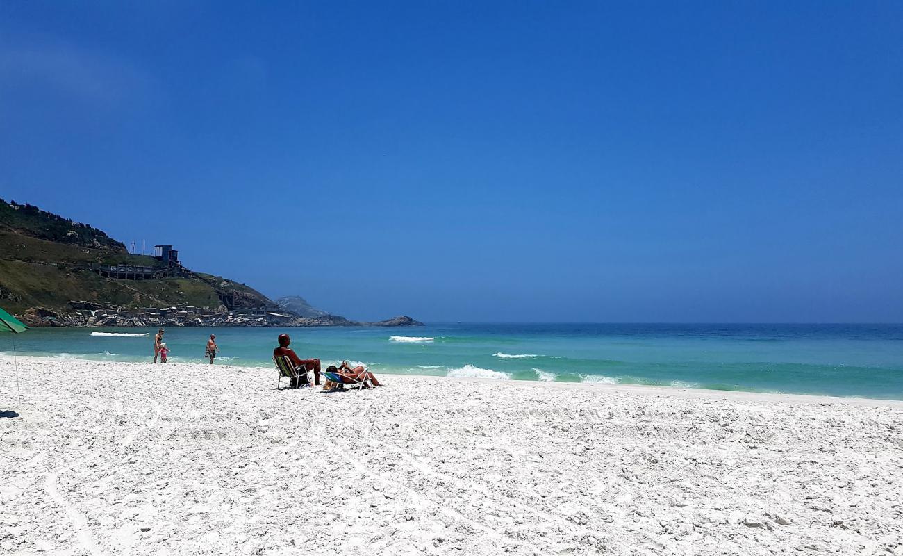 Photo de Praia Grande avec sable fin blanc de surface