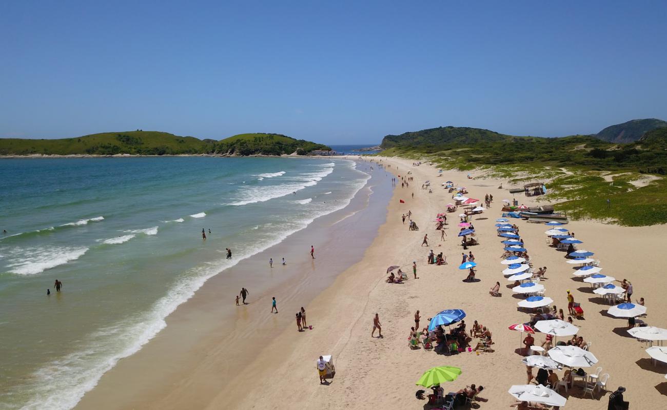 Photo de Praia Pero avec sable fin et lumineux de surface