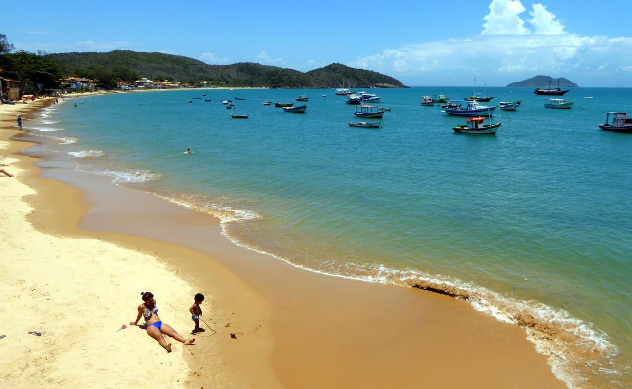 Photo de Praia do Canto avec sable fin et lumineux de surface