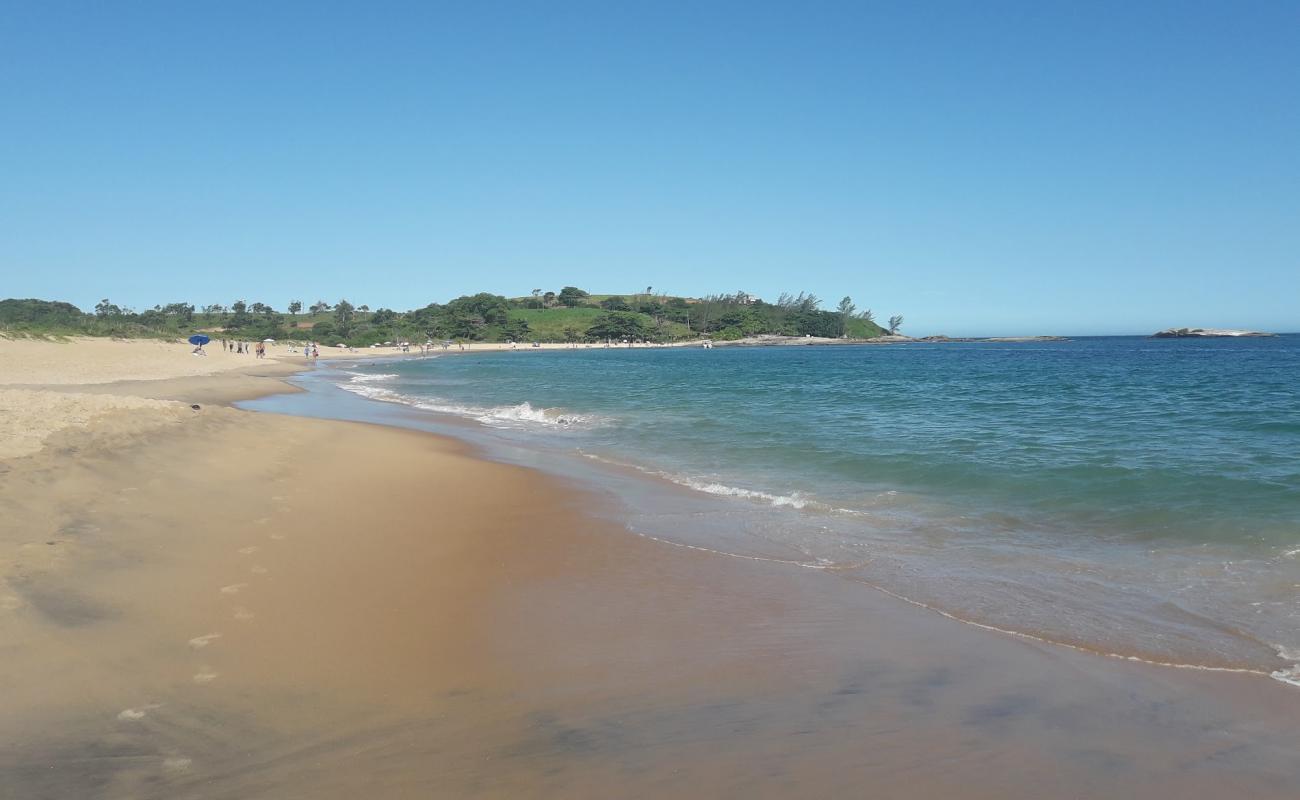 Photo de Plage d'Itapebussus avec sable beige de surface