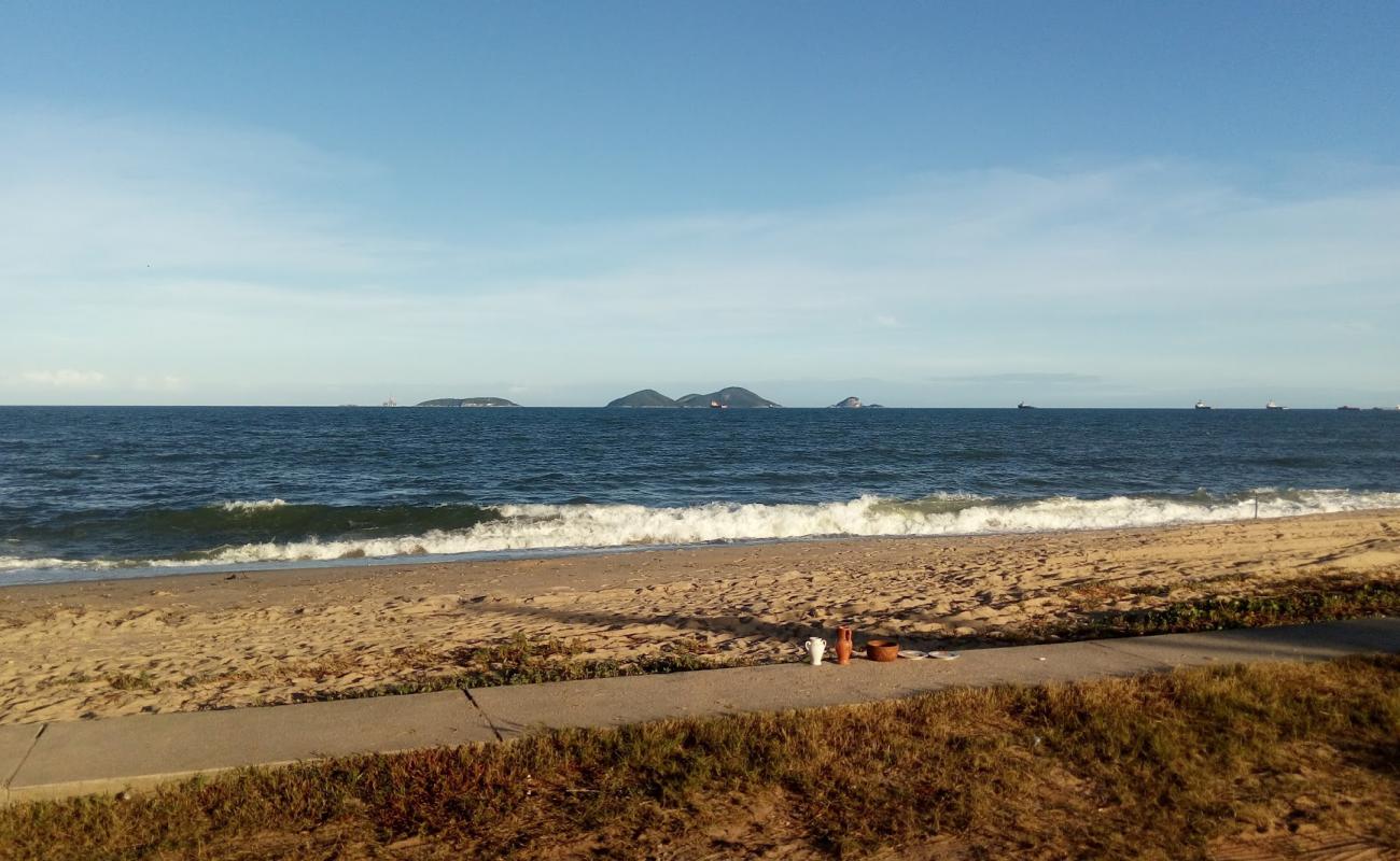 Photo de Plage Barreto avec sable beige de surface
