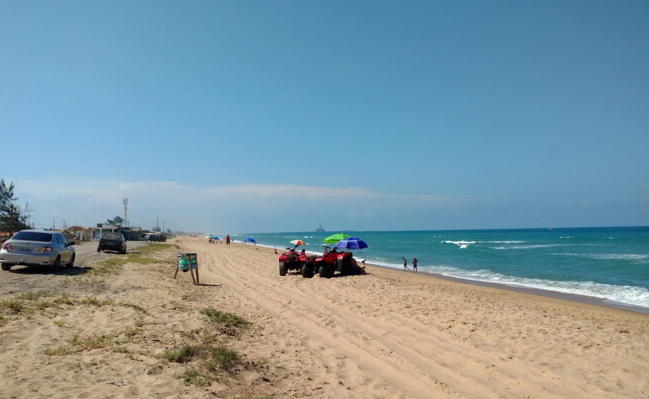 Photo de Plage de Barra do Acu avec sable beige de surface