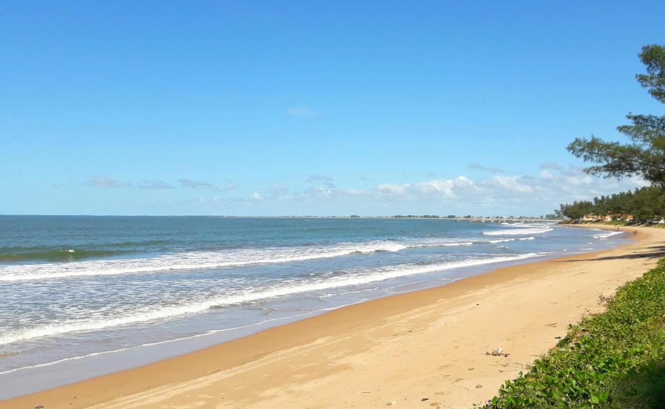 Photo de Plage de Guaxindiba avec sable beige de surface