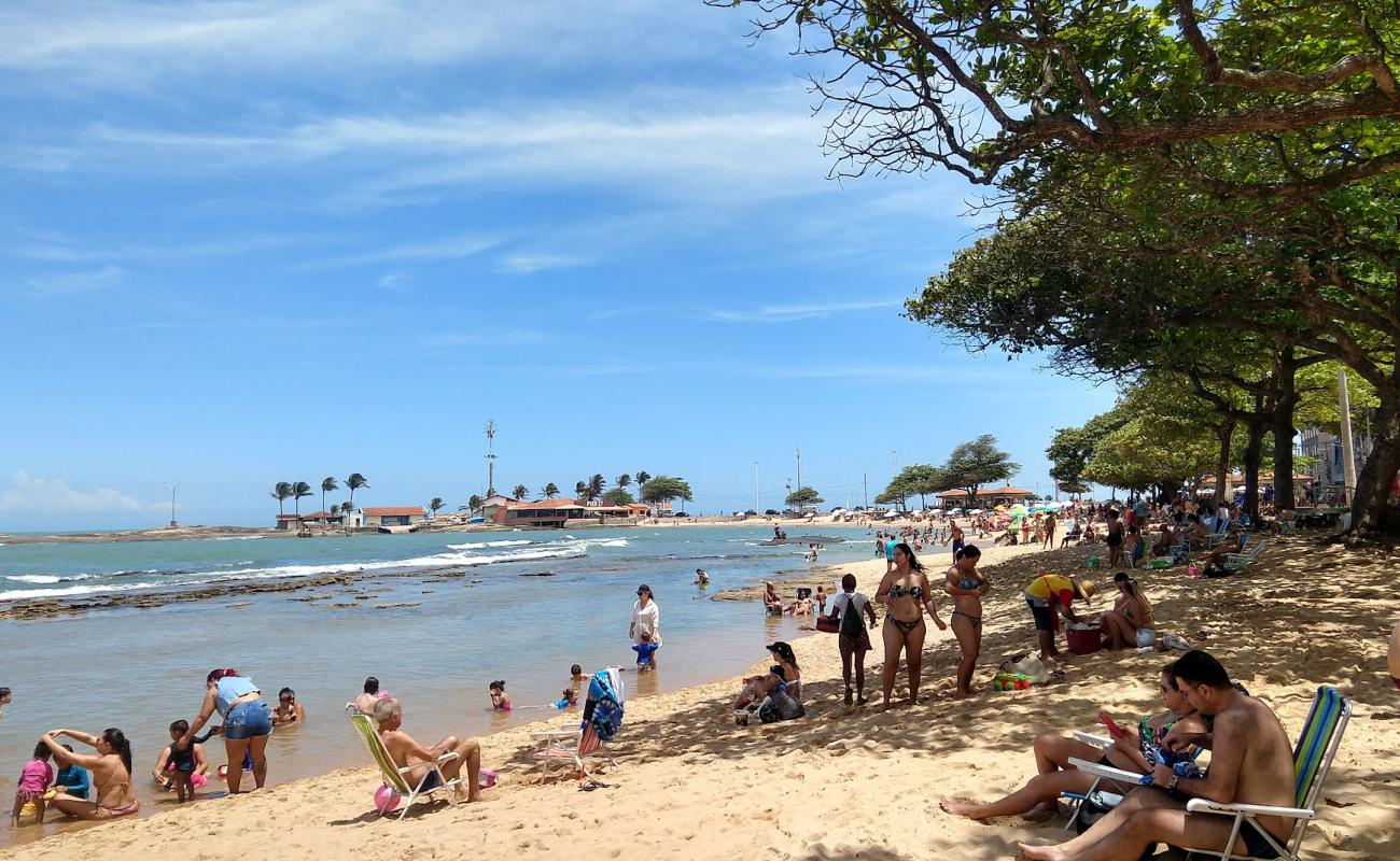 Photo de Plage de Castanheiras avec sable lumineux de surface