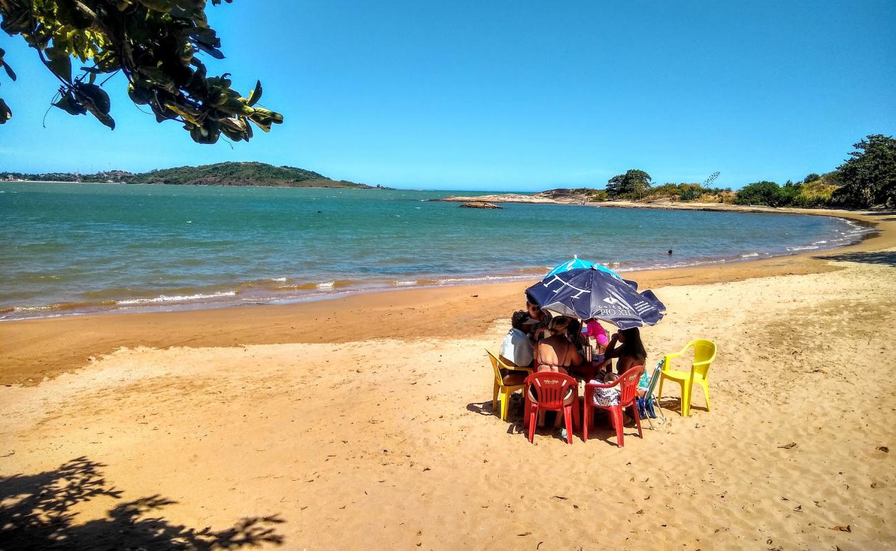 Photo de Plage de Boiao avec sable lumineux de surface