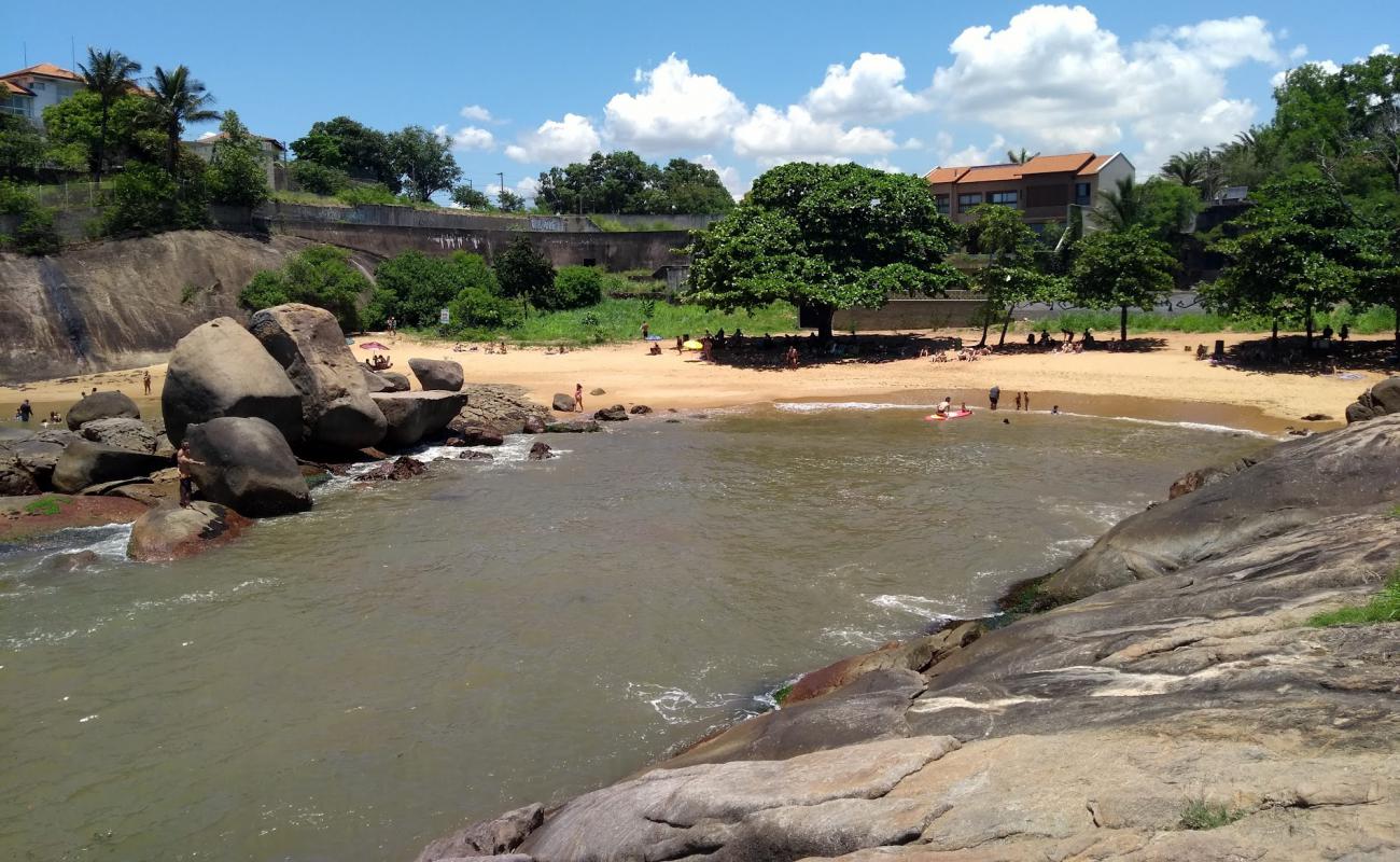 Photo de Castanheiras Beach avec sable beige de surface