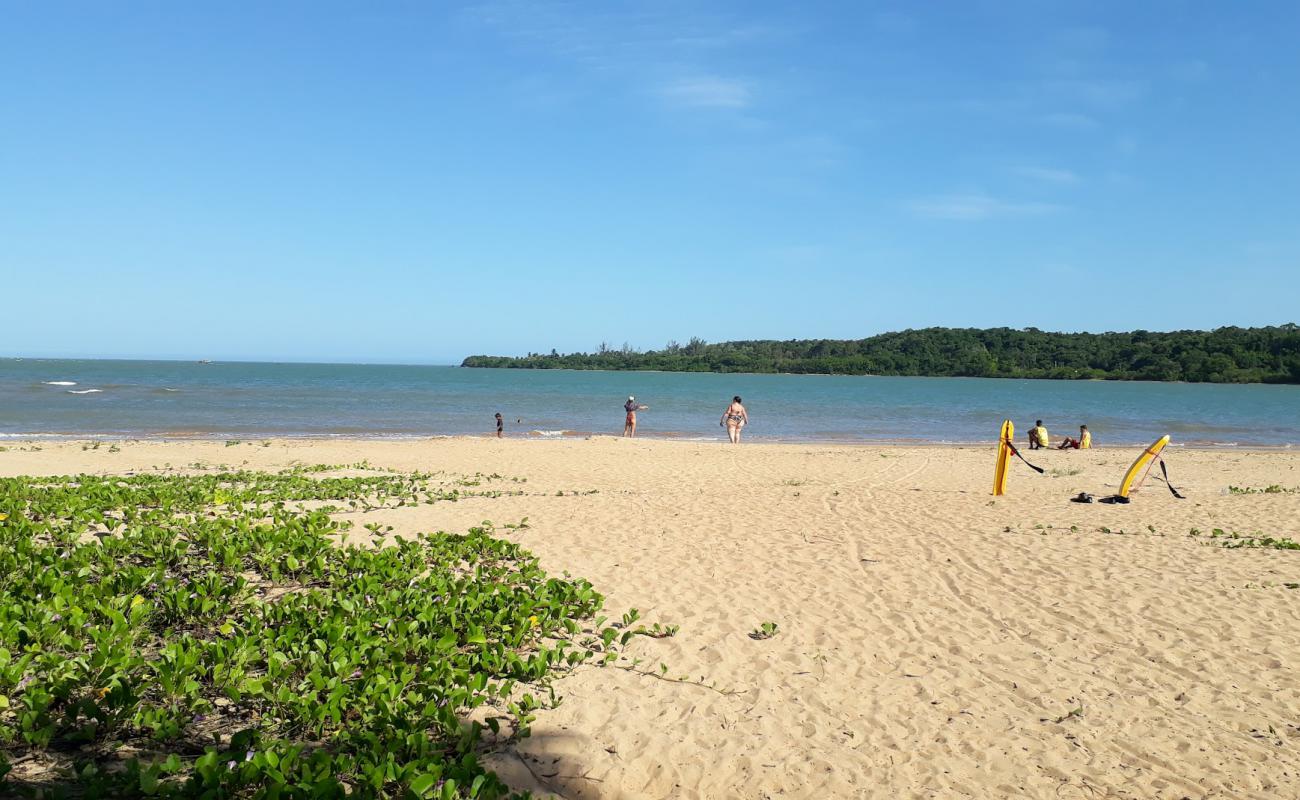Photo de Plage de Pontal do Piraque-Acu avec sable beige de surface