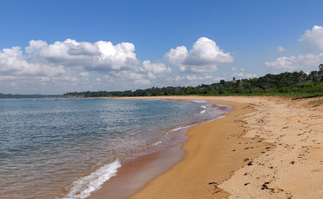 Photo de Plage des Padres avec sable beige de surface