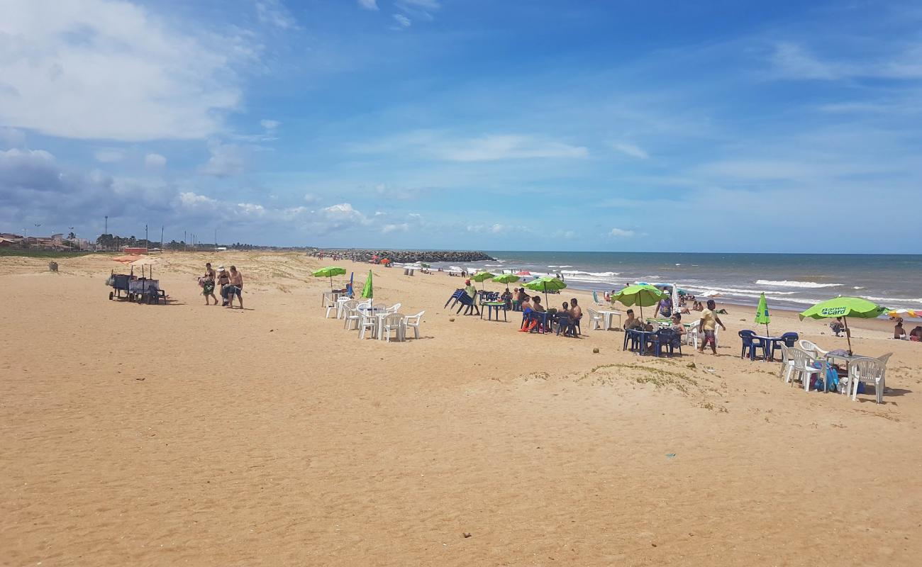 Photo de Plage de Barra avec sable lumineux de surface